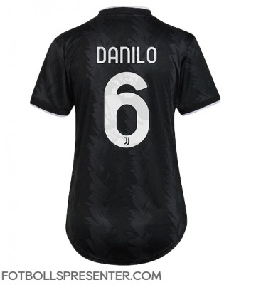 Juventus Danilo #6 Borta Matchtröja Dam 2022-23 Kortärmad